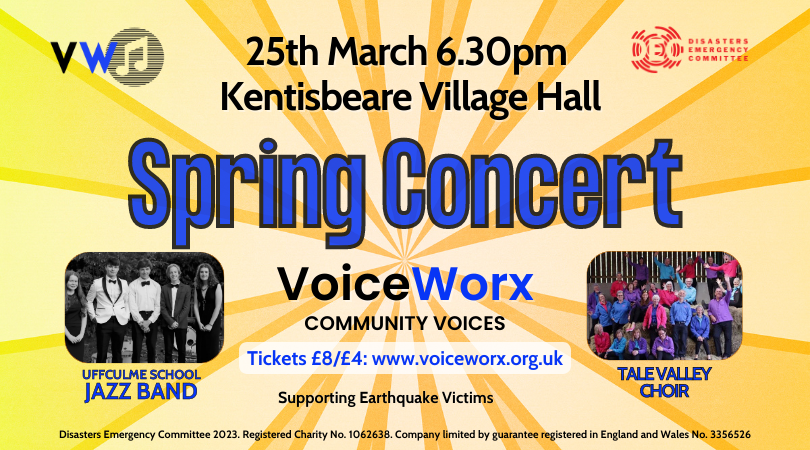 Tickets now available for our Spring Concert